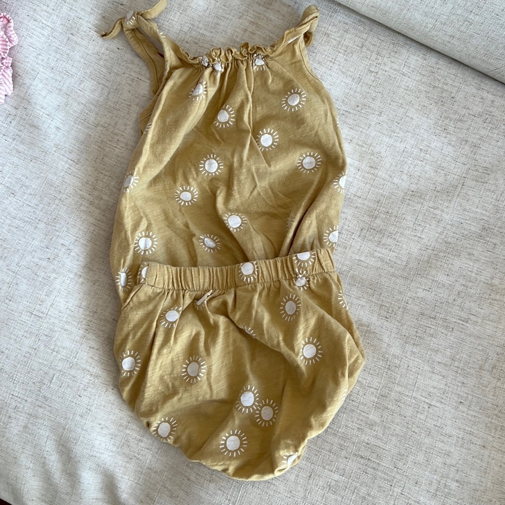 Rylee and cru romper and bloomer set